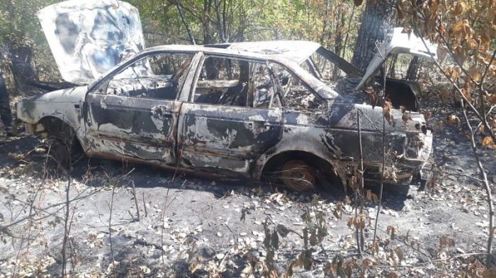 Несовершеннолетний угнал и сжег машину в Уральске 