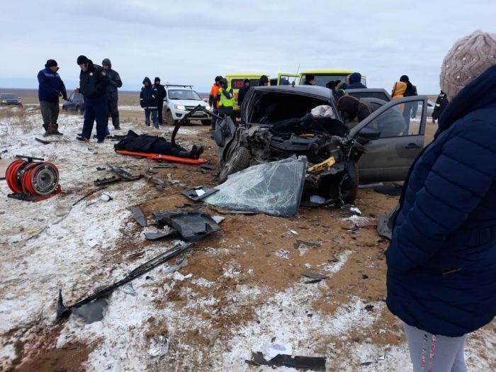 Два человека погибли в ДТП на трассе Атырау-Актобе