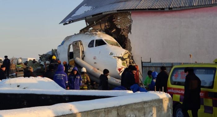 Основная версия крушения самолета Bek Air - обледенение воздушного судна 