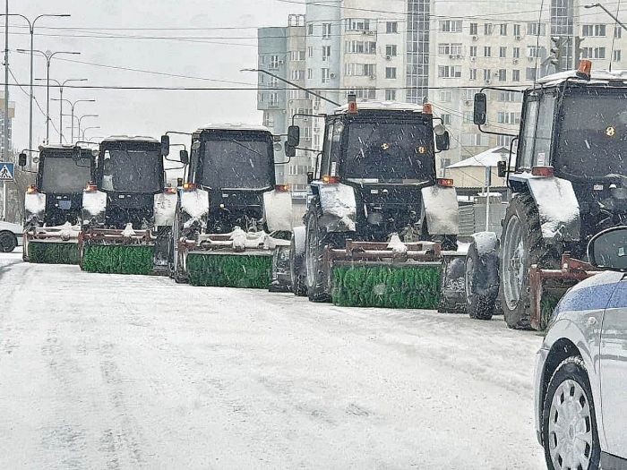 В Атырау снег. Это и хорошо, и плохо