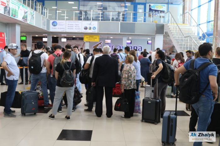 65  пассажиров из Стамбула прибыли в Атырау спецрейсом