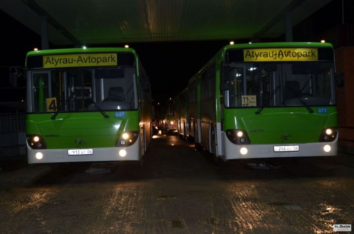 В Атырау автобусники как и все – «попали»