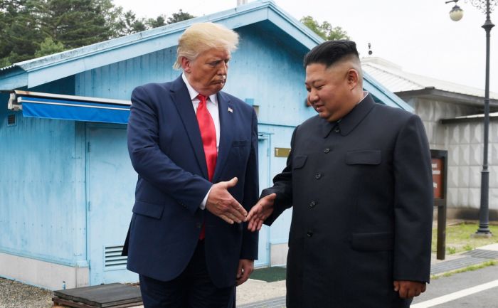 Трамп обрадовался появлению Ким Чен Ына на публике