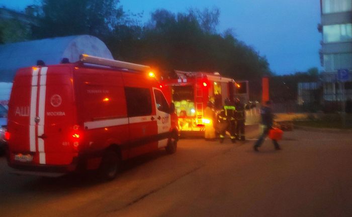 В московской больнице для зараженных коронавирусом произошел пожар. Один человек погиб