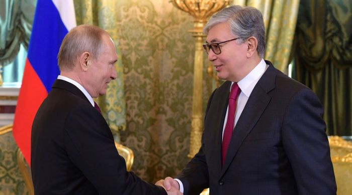 Путин пригласил Токаева на Парад Победы в Москву 