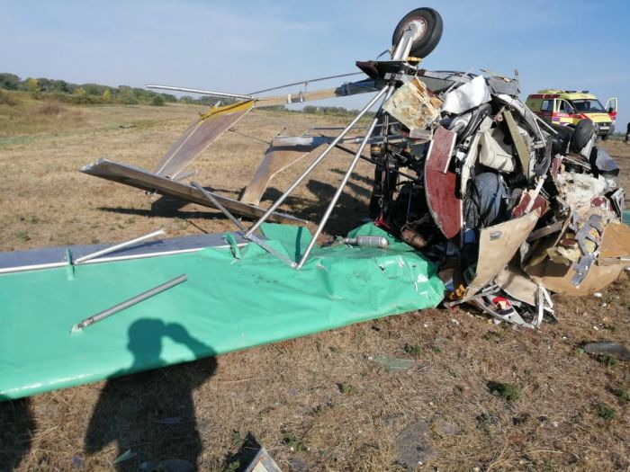 Самодельный самолет разбился под Уральском