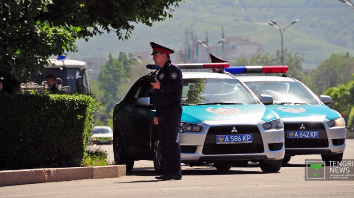 Полицию Алматы перевели на усиленный режим