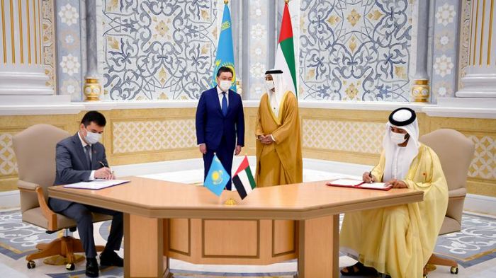Инвестпроекты на $6,1 млрд согласовали Казахстан и ОАЭ