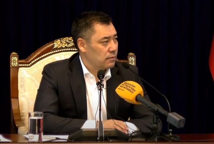 Премьер-министр Кыргызстана Садыр Жапаров заявил о получении им полномочий президента