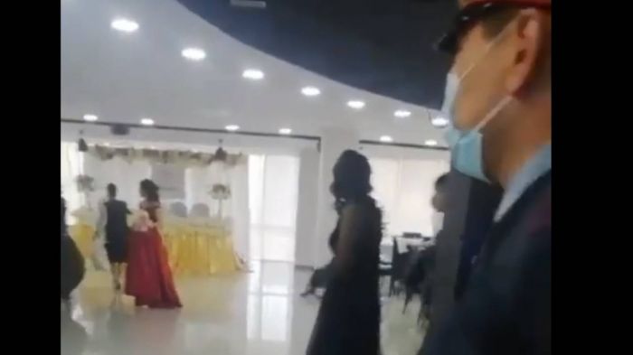 Полицейские пресекли пышную свадьбу в Нур-Султане