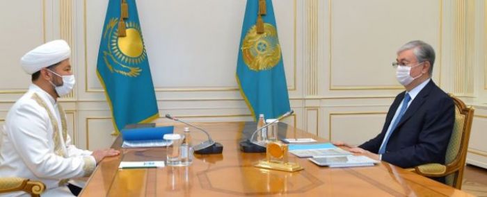 Токаев принял Верховного муфтия Казахстана