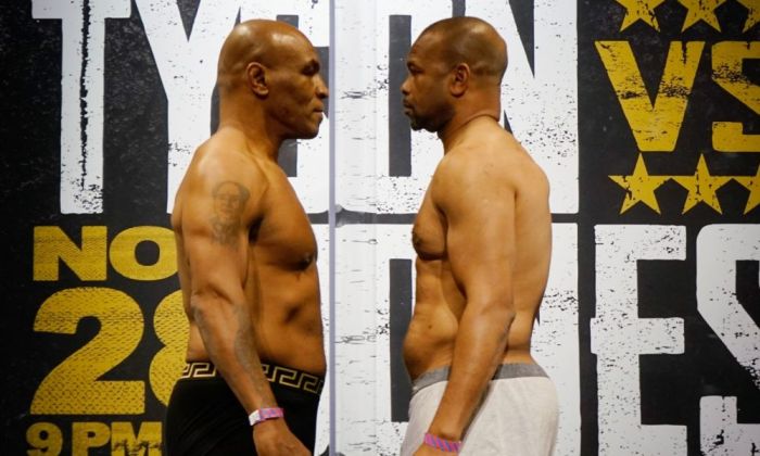 Бой Майка Тайсона и Роя Джонса завершился вничью