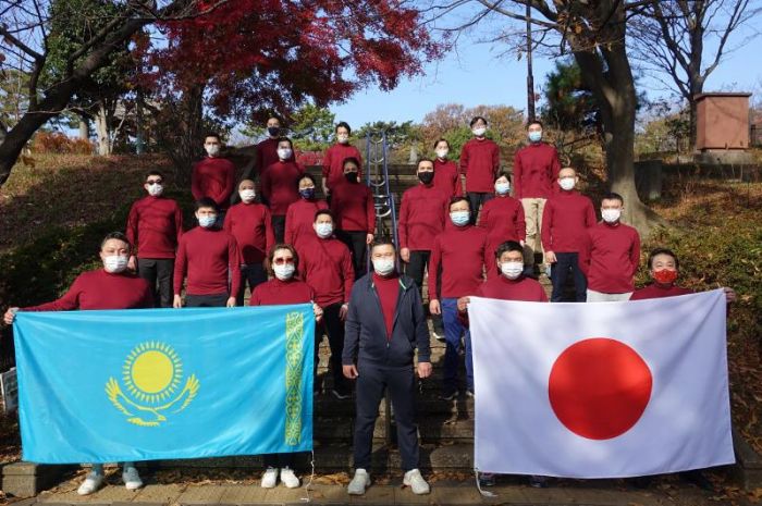 Казахстанский марш прошел в Японии