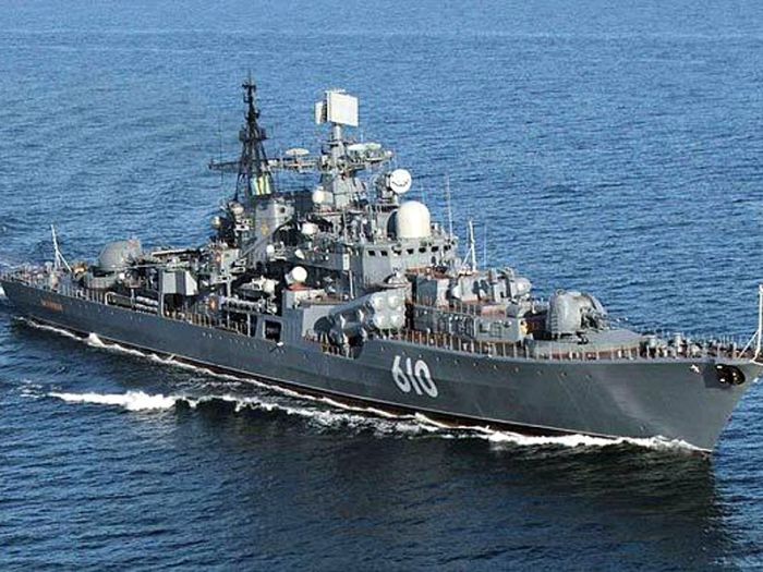 Два бронзовых гребных винта похитили с эсминца Балтийского флота