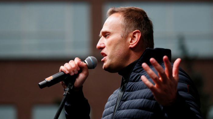 Навального судят в отделе полиции Москвы