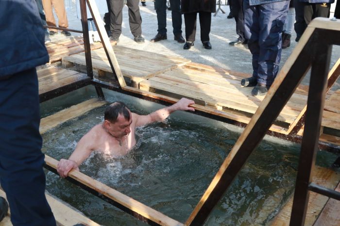 Крещение в Атырау