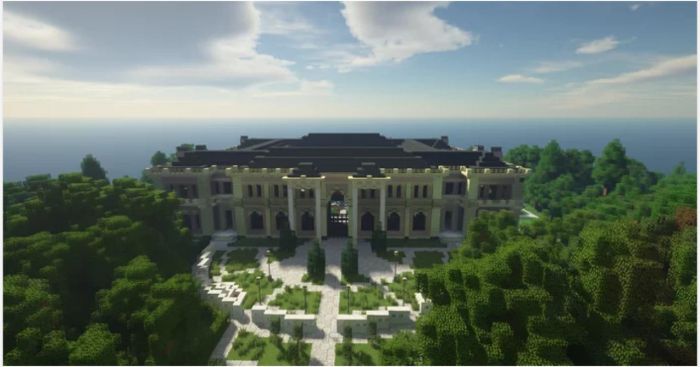 В Minecraft построили копию "дворца Путина" 