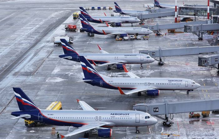 «Аэрофлот» отменит рейсы из Москвы в семь городов Казахстана 