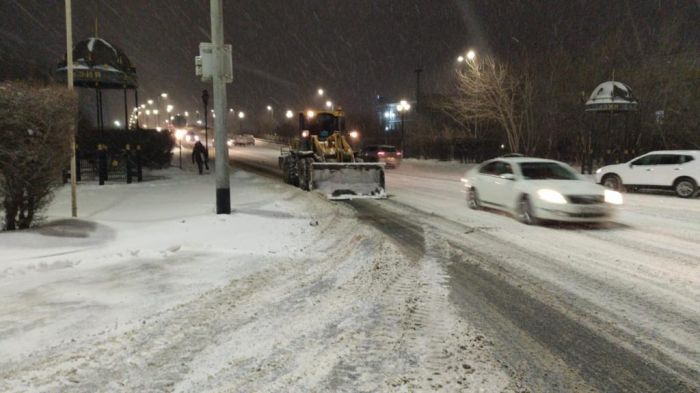 Снегопад и «Спецавтобаза» 