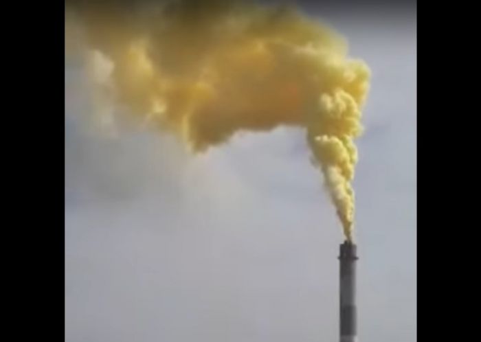 Более получаса шёл выброс вредных веществ в воздух на Тенгизе – Минэкологии