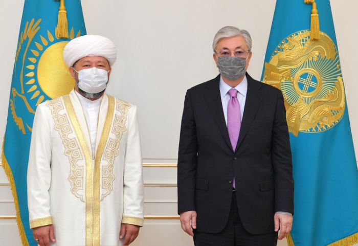 Токаев принял Верховного муфтия Наурызбая кажы 