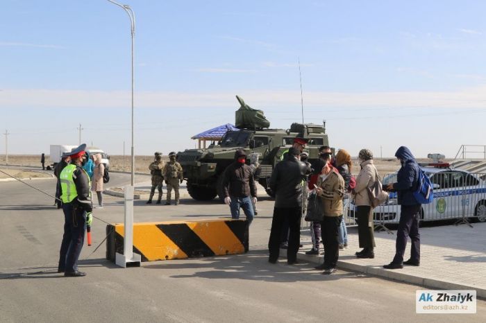 В Западном Казахстане с 1 мая установят блокпосты
