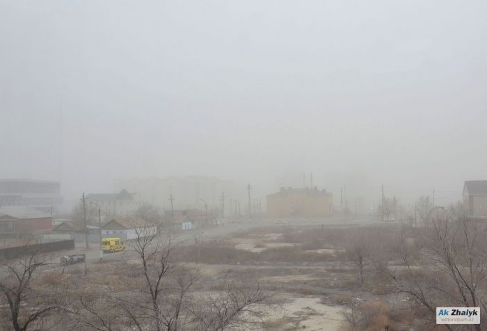 Пыльная буря ожидается в Атырауской области 