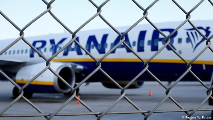 В Ryanair заявили об указании Беларуси посадить самолет с Протасевичем в Минске 