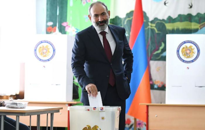 Партия Пашиняна победила на выборах в парламент Армении 
