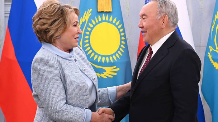 Матвиенко поздравила Назарбаева с Днём столицы