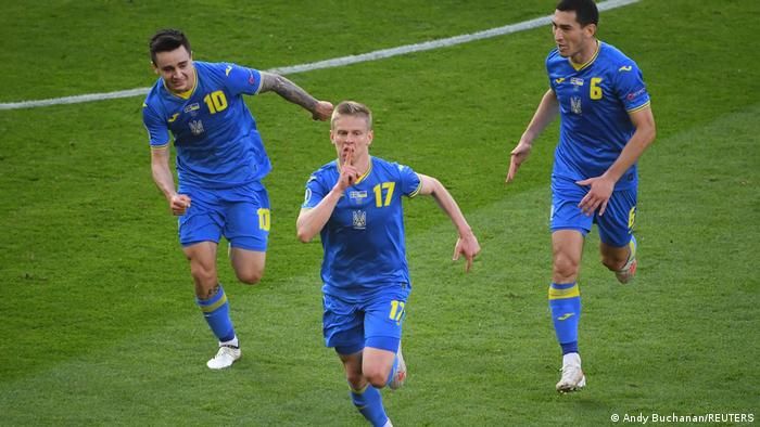 Сборная Украины после победы над Швецией вышла в 1/4 финала Евро-2020 