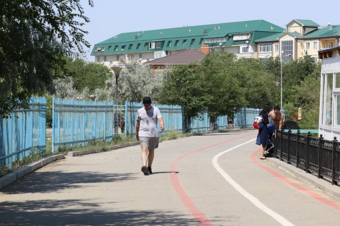 О сильной жаре в Атырау предупредили синоптики 