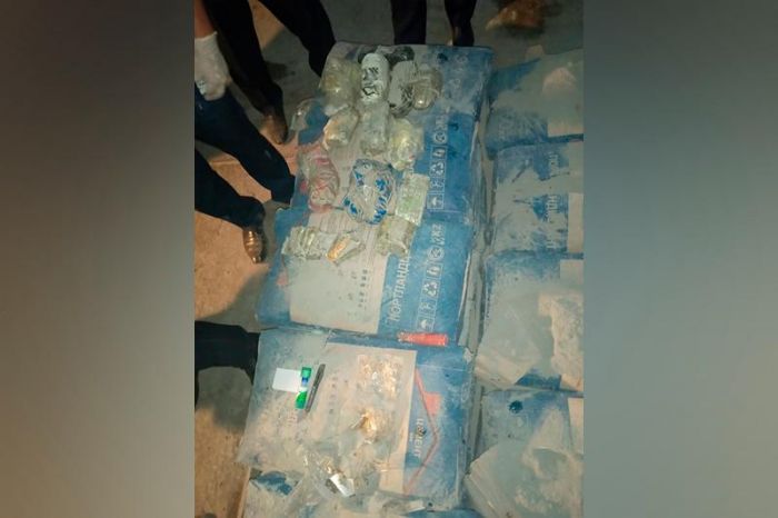 Наркотики со шприцами пытались передать в колонию Кызылорды