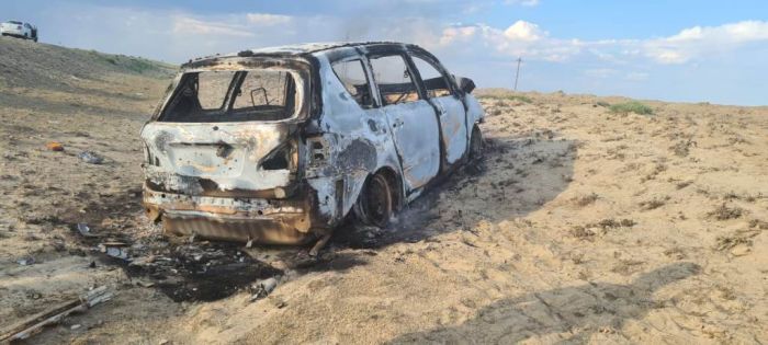 Женщина сгорела заживо в ДТП на астраханской трассе 