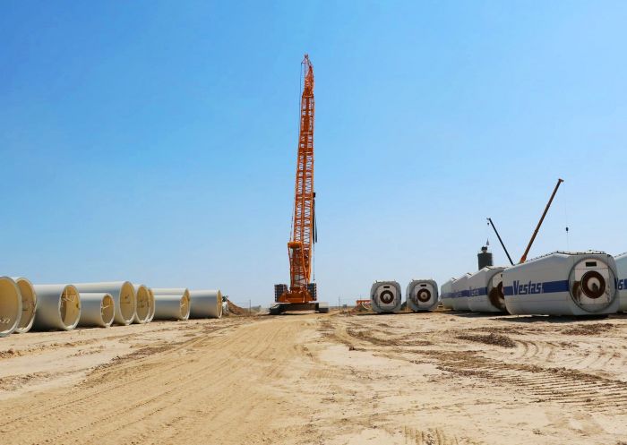 В Атырауской области строится вторая по счёту мощная ветровая электростанция 