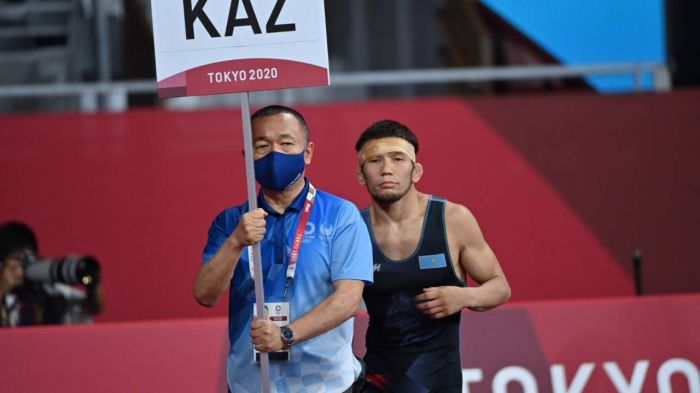 Борец Нурислам Санаев принес Казахстану шестую бронзу на Олимпиаде-2020