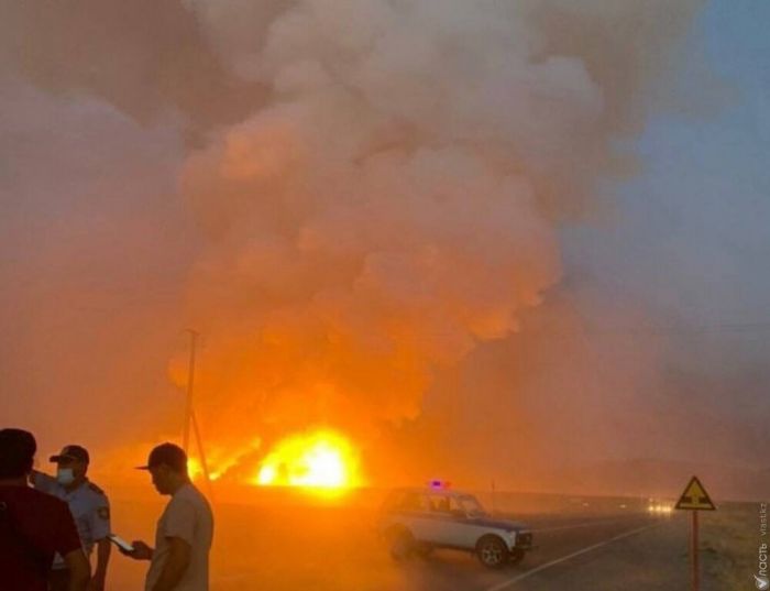 Число пострадавших при взрыве на складе в Жамбылской области возросло до 90
