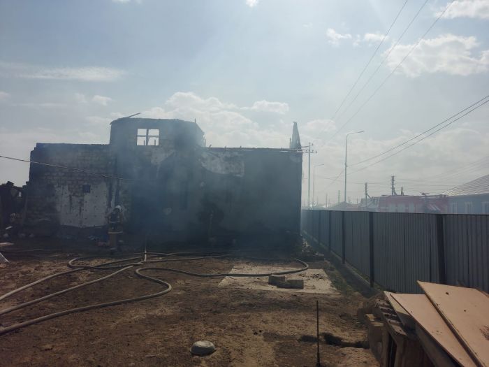 В Атырау за два дня сгорели два дома