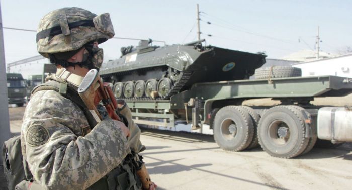 В КНБ прокомментировали видео с кричащим солдатом 