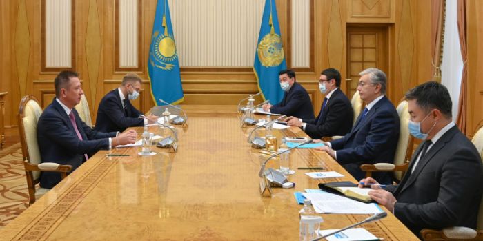 «Мы рады началу партнерства». Токаев принял главу «Сибура» 