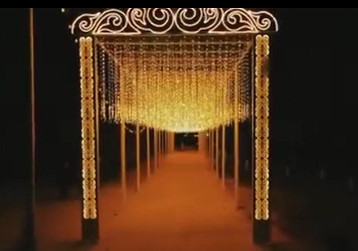 В Актау установили инсталляцию «Звёздное небо» за 43 миллиона тенге 