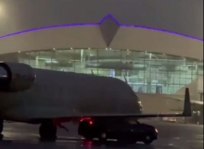 ДТП произошло на взлётной полосе в аэропорту Алматы 