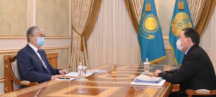 ​Токаев принял Мамина 