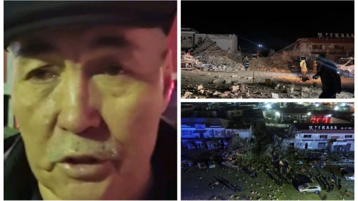 Владелец кафе прокомментировал взрыв в Актау. Пострадали 11 авто 