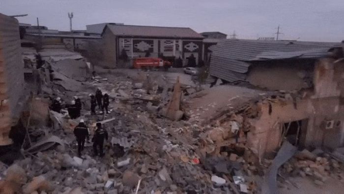 Подробности о взрыве в кафе в Актау озвучили в МВД 