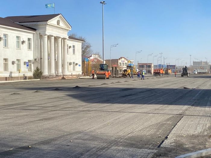 В Кульсары строится ещё один мост через Курсай 