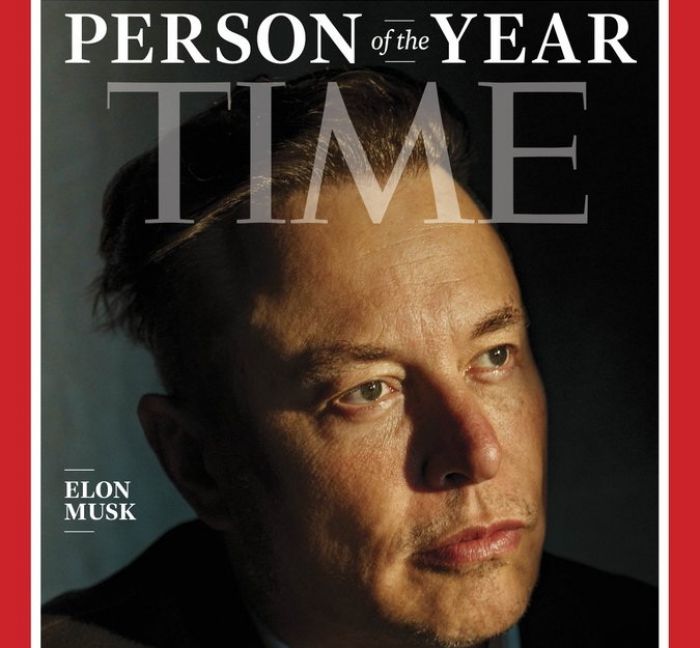 Журнал Time назвал Илона Маска «Человеком года»