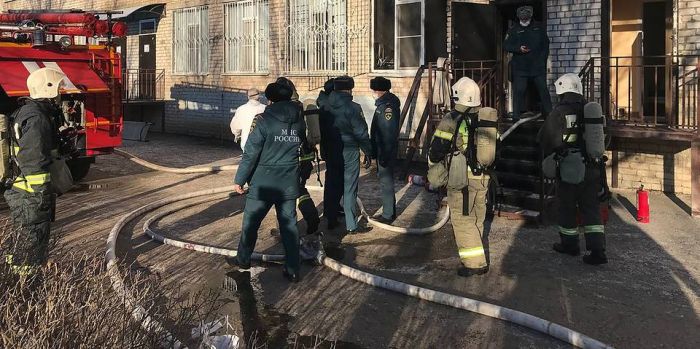 Две пациентки коронавирусного госпиталя в Астрахани погибли в пожаре