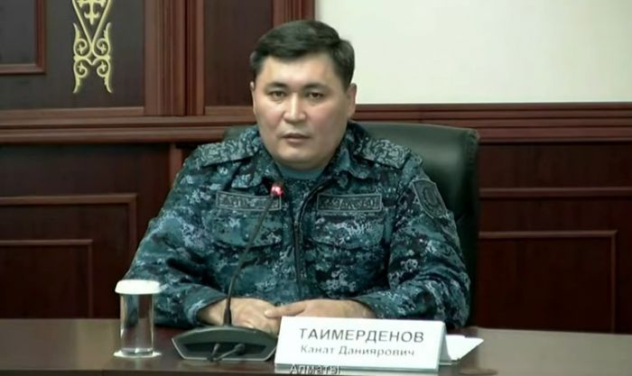 Глава ДП о террористических актах в Алматы – прямой эфир