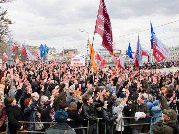 В Москве на проспекте Сахарова соберутся до 100 тыс. протестующих